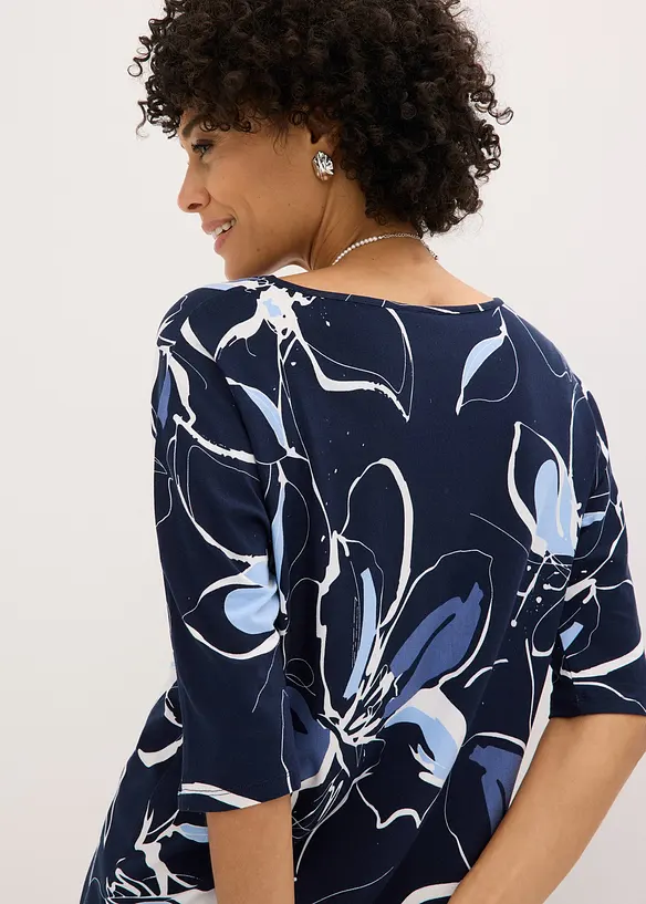 T-shirt manches chauve-souris &agrave; imprim&eacute; floral, bonprix