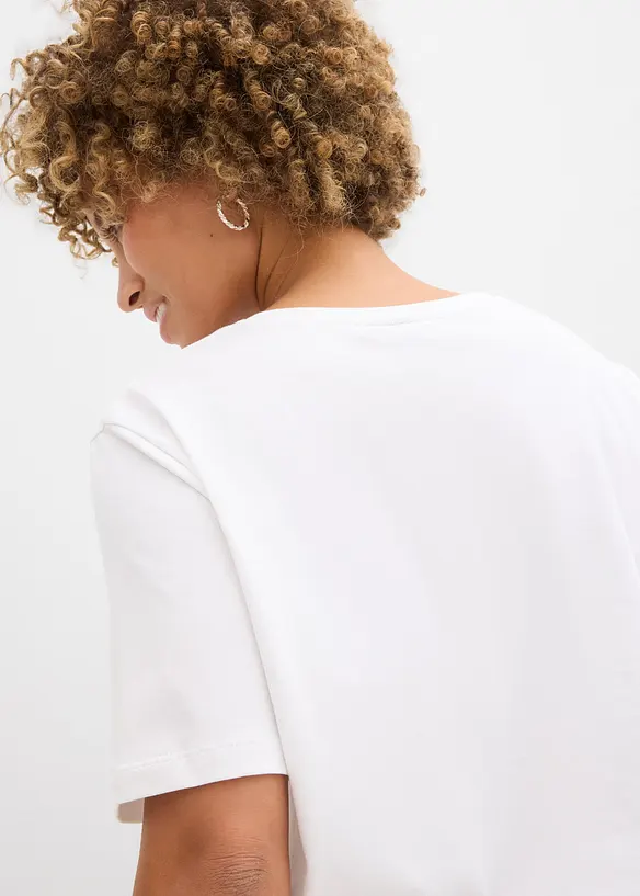 T-shirt ample en coton, bonprix