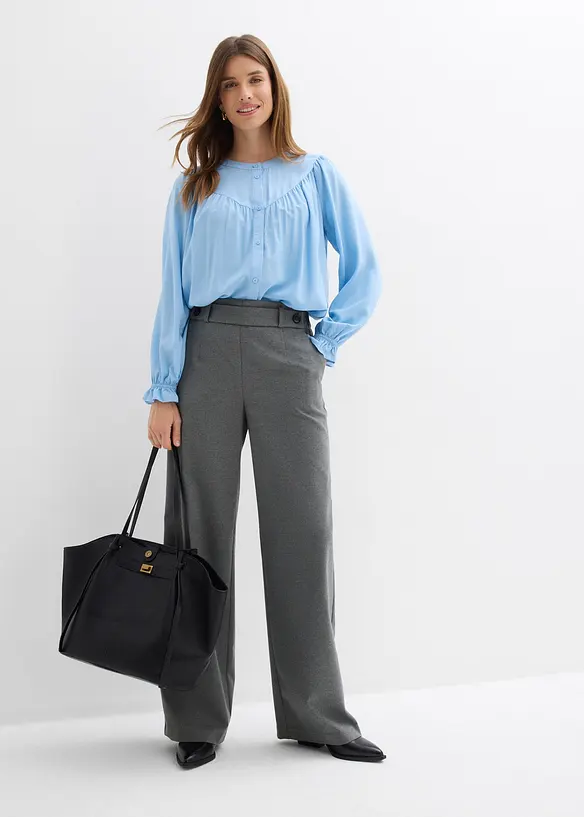 Chemisier prairie en viscose fluide, bonprix