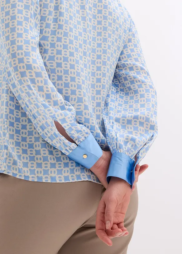 Chemisier en satin, bonprix