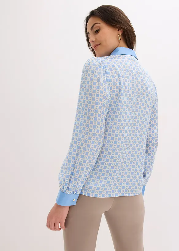 Chemisier en satin, bonprix