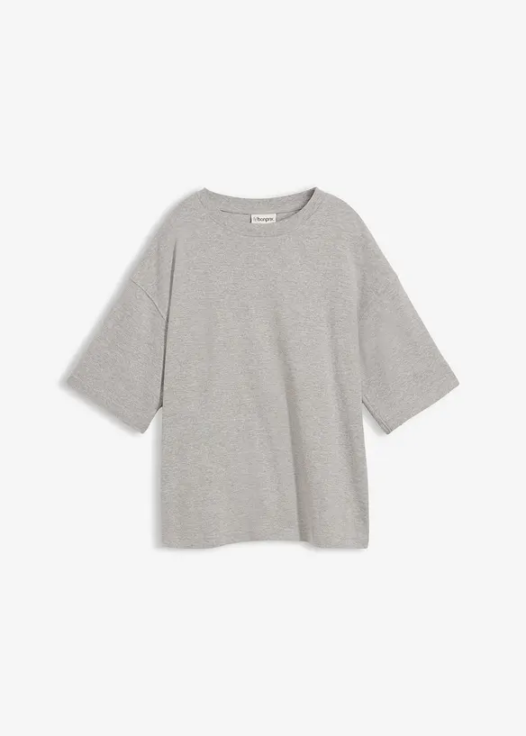 T-shirt &eacute;pais oversize 100% coton, bonprix