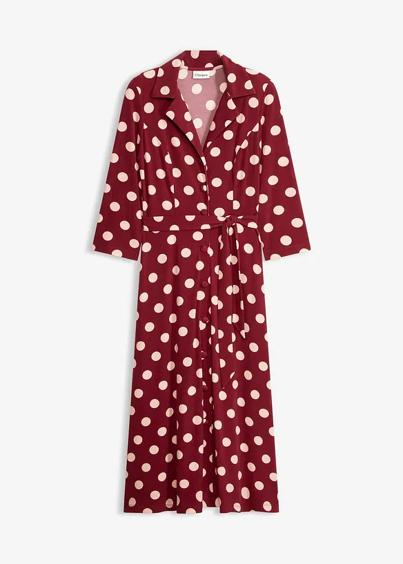 Robe-chemise avec lien &agrave; nouer (ens. 2 pces.), bonprix