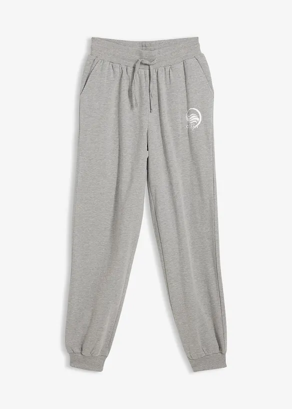 Pantalon sweat 100% coton, bonprix