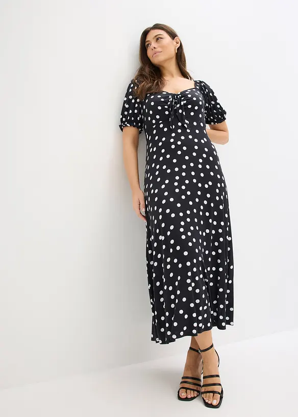 Robe midi en viscose extensible, bonprix