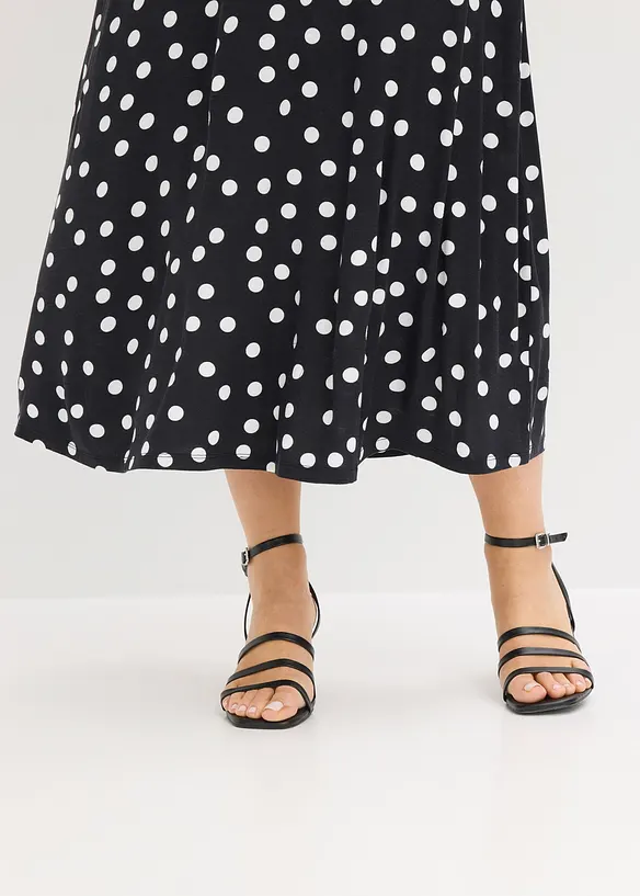 Robe midi en viscose extensible, bonprix