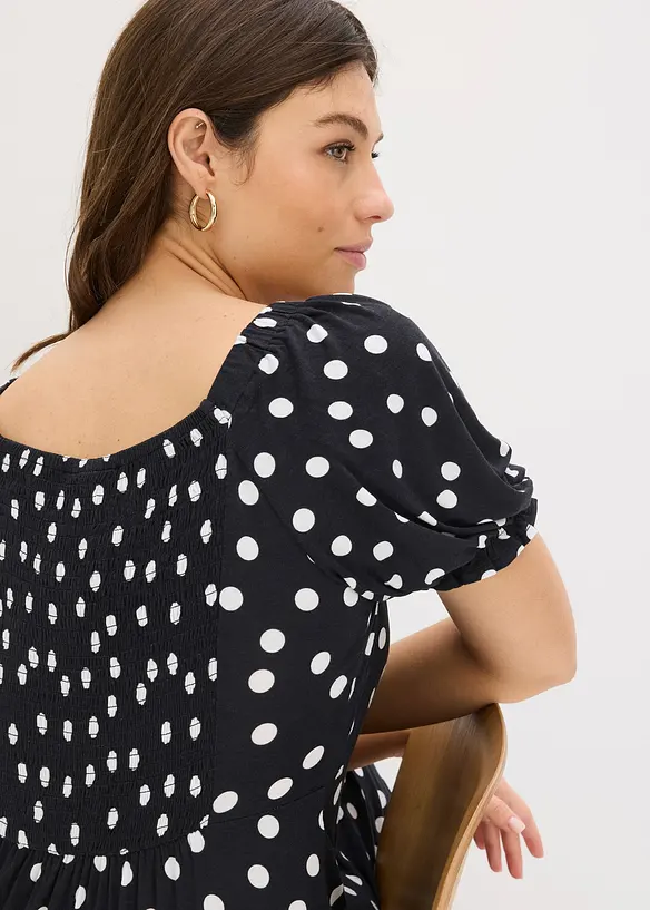 Robe midi en viscose extensible, bonprix