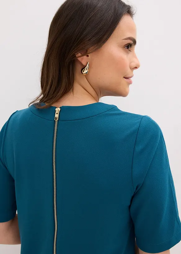 Robe fourreau &eacute;lastiqu&eacute;e, bonprix