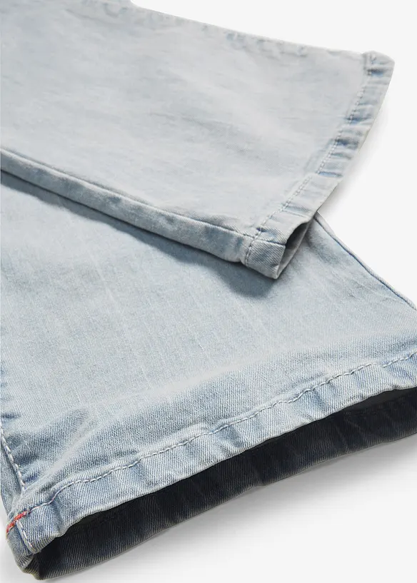 Jean bootcut taille mi-haute, extensible, bonprix