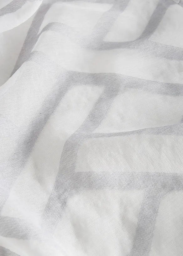 Voilage en tissu d&eacute;vor&eacute; (1 pce), bonprix