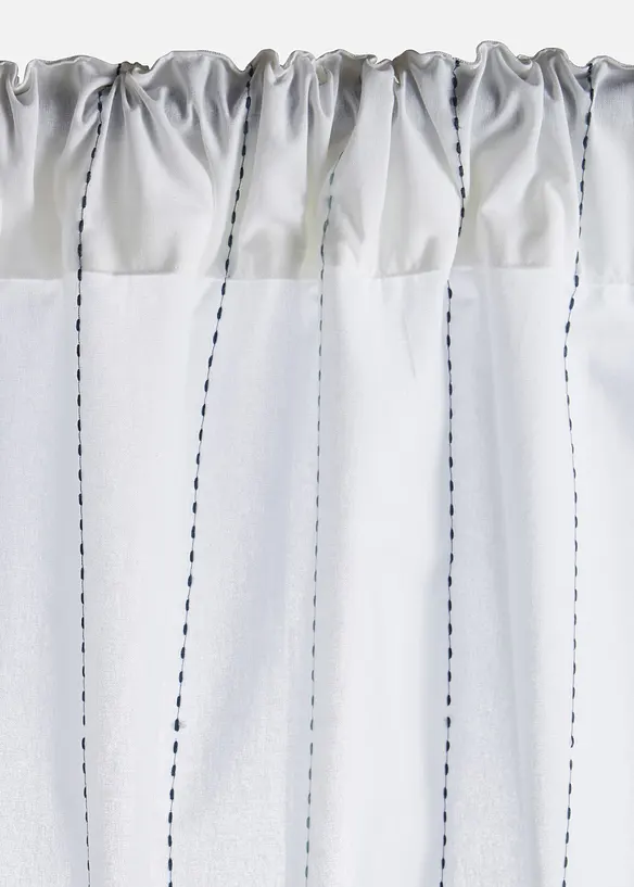 Rideau &agrave; rayures tiss&eacute;es (1&nbsp;pce), bonprix