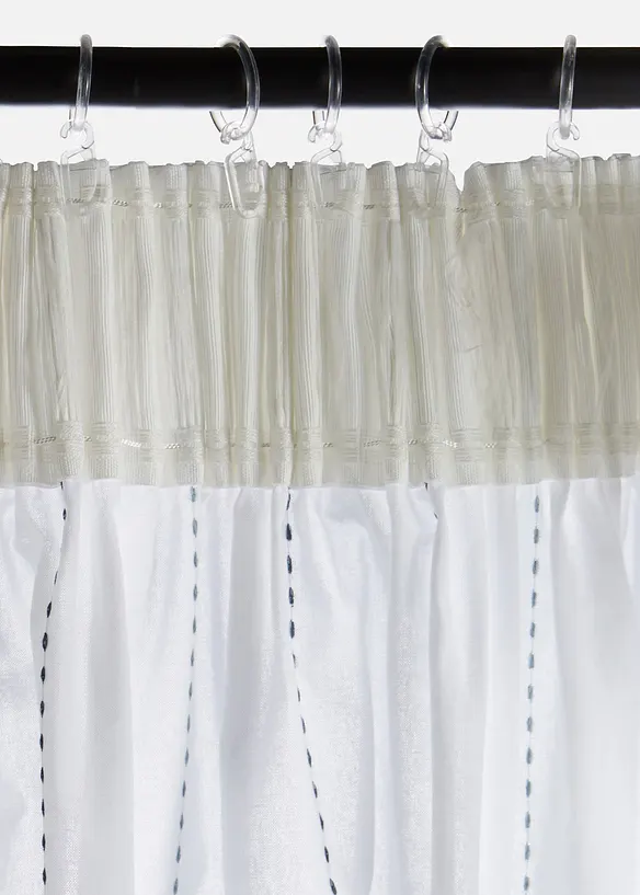 Rideau &agrave; rayures tiss&eacute;es (1&nbsp;pce), bonprix