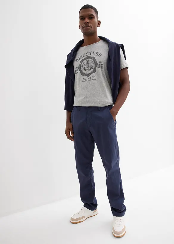 Pantalon chino regular, droit, bonprix