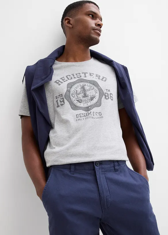 Pantalon chino regular, droit, bonprix