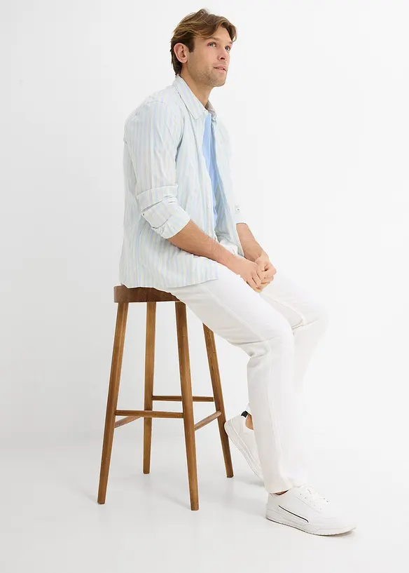 Pantalon chino regular, droit, bonprix