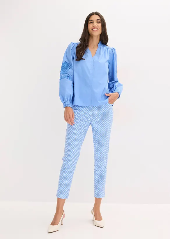 Pantalon 7/8 extensible en bengaline, bonprix