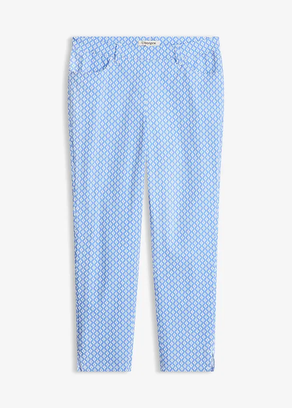 Pantalon 7/8 extensible en bengaline, bonprix