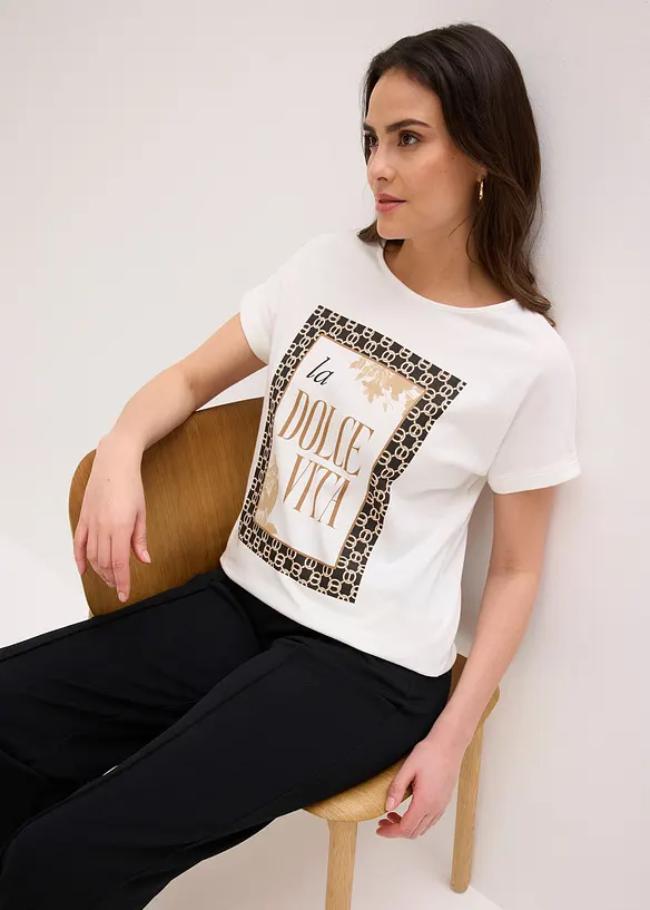 T-shirt 100% coton, bonprix