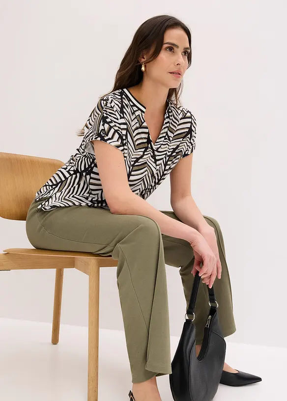 Blouse en jersey, bonprix