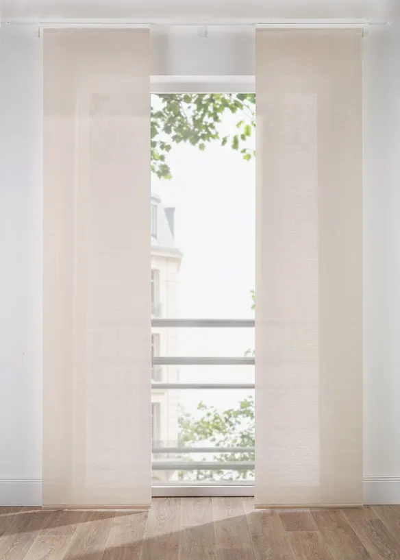 Panneau coulissant textur&eacute; (1&nbsp;pce), bonprix