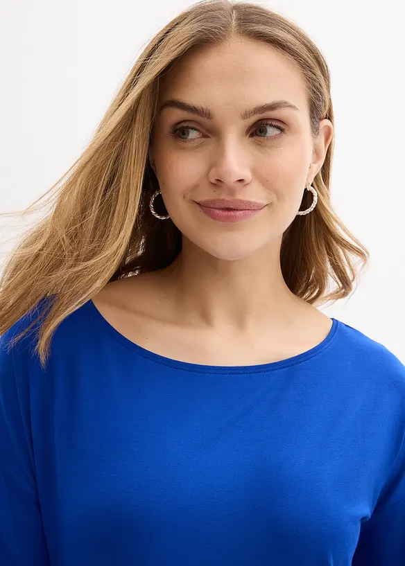 T-shirt &agrave; encolure bateau, bonprix