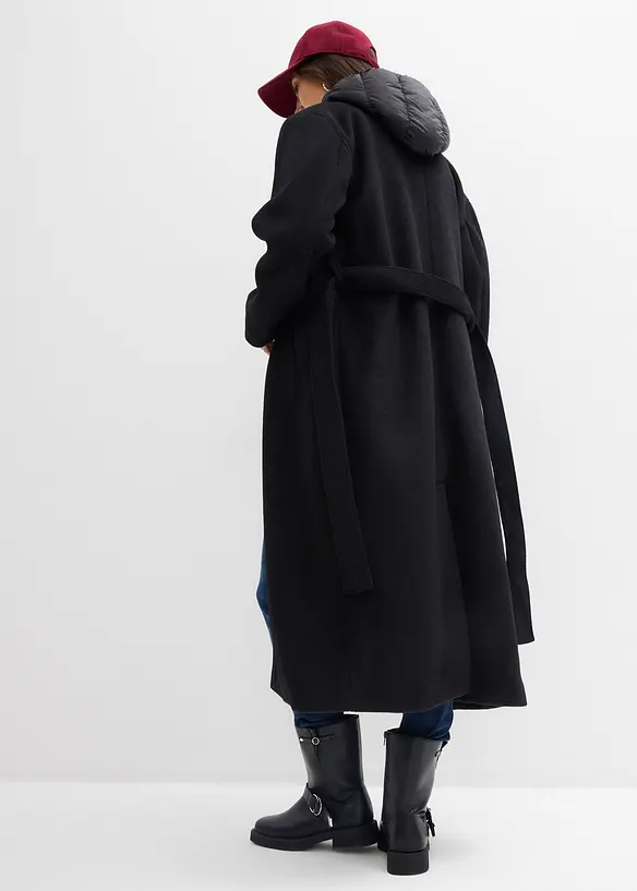 Manteau de grossesse 6-en-1 avec fonction portage et gilet sans manches d&eacute;tachable, bonprix