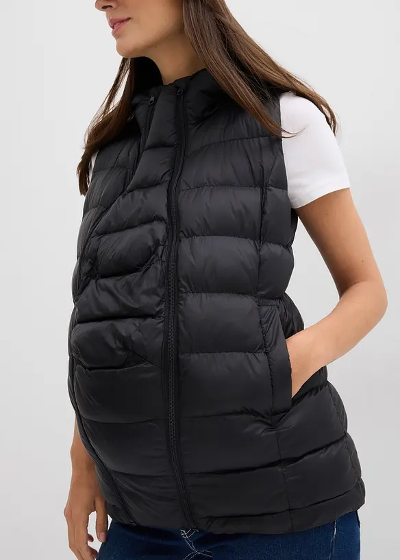 Manteau de grossesse 6-en-1 avec fonction portage et gilet sans manches d&eacute;tachable, bonprix