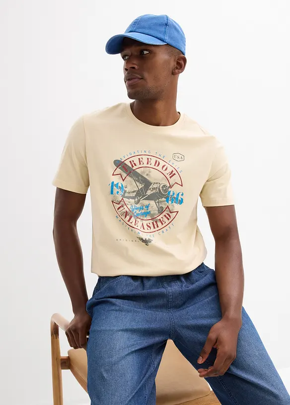 T-shirt 100% coton, bonprix