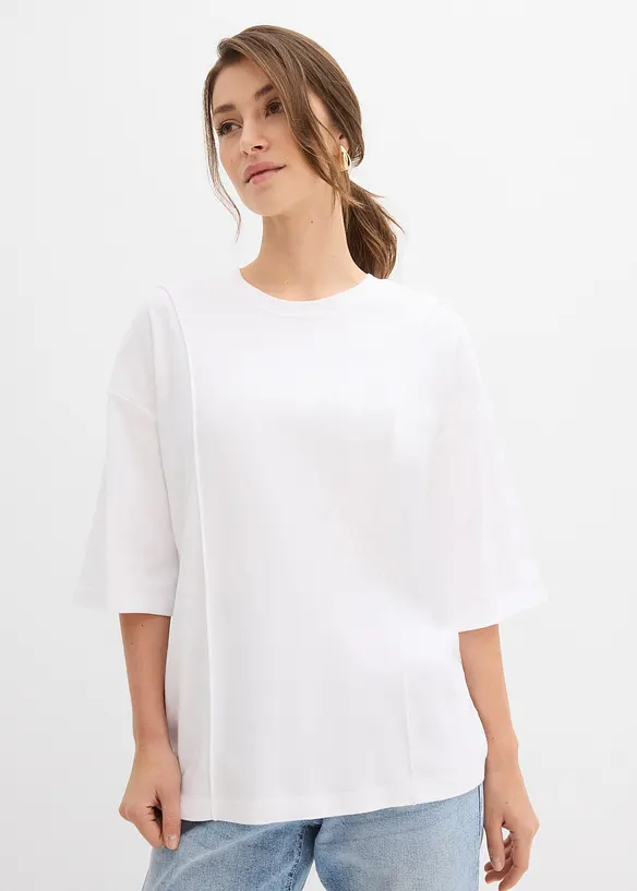 T-shirt oversize 100% coton, bonprix