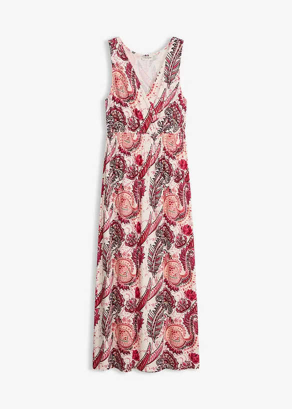 Robe longue en viscose douce et extensible, bonprix