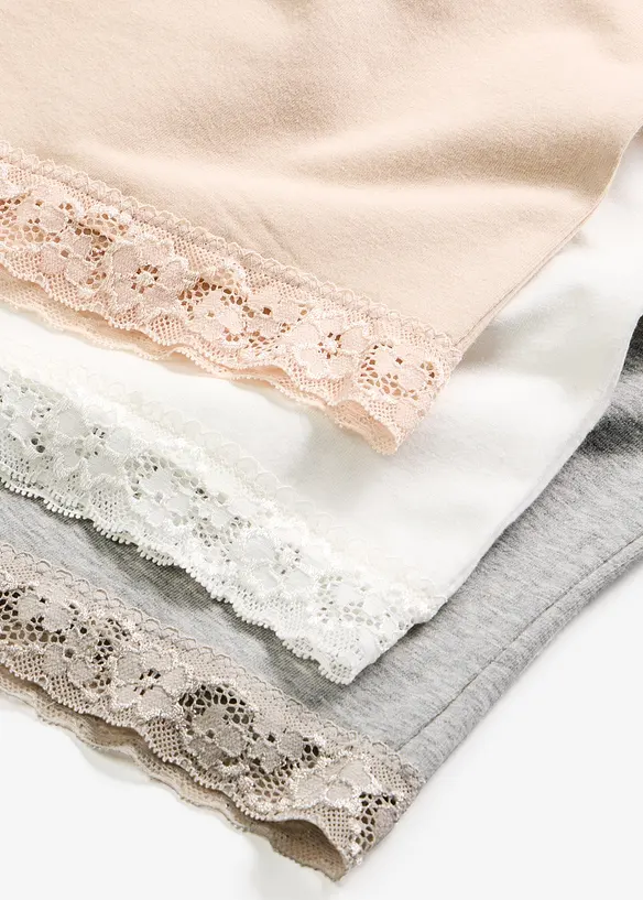 Boxers femme longs en mati&egrave;re douce, bonprix