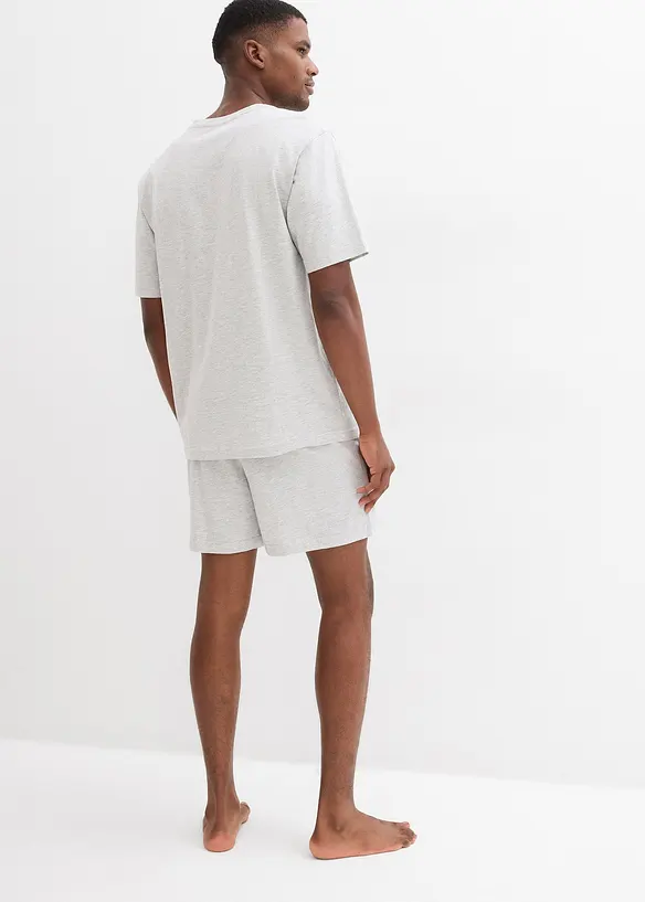 Lot de 2 pyjashorts (ens. 4&nbsp;pces), bonprix