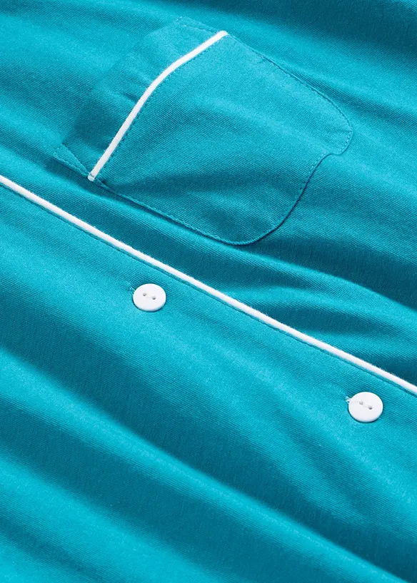 Pyjashort avec chemise boutonn&eacute;e, bonprix