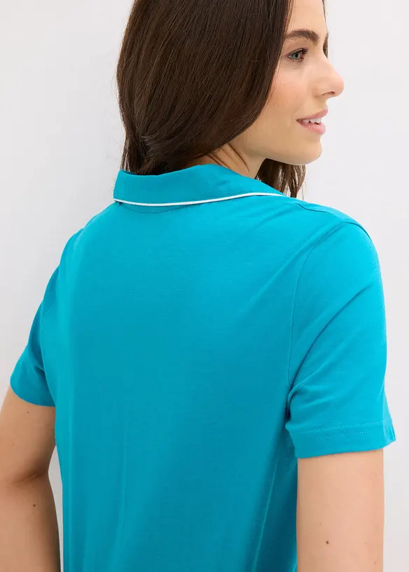 Pyjashort avec chemise boutonn&eacute;e, bonprix