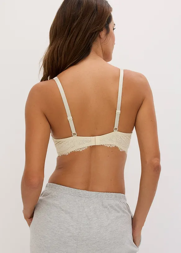 Soutien-gorge &agrave; coques en mati&egrave;re brillante, bonprix