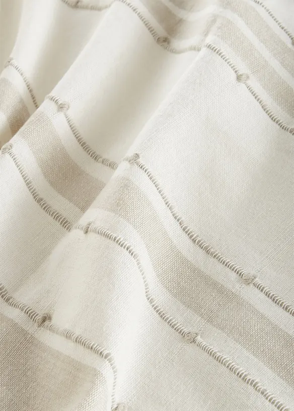 Rideau en coton ray&eacute; (1 pce), bonprix