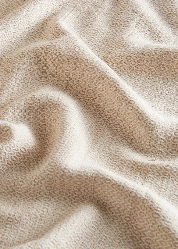 Rideau en coton textur&eacute; (1 pce), bonprix