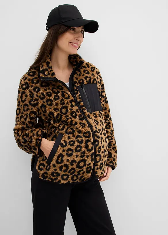 Veste de grossesse et de portage en sherpa, bonprix