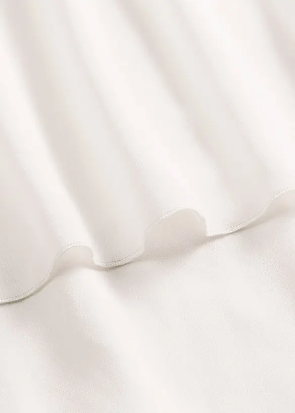 Blouse &agrave; pans, look superpos&eacute;, bonprix