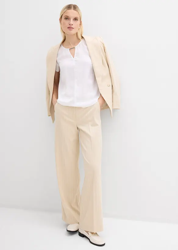 Tunique en satin fin, bonprix