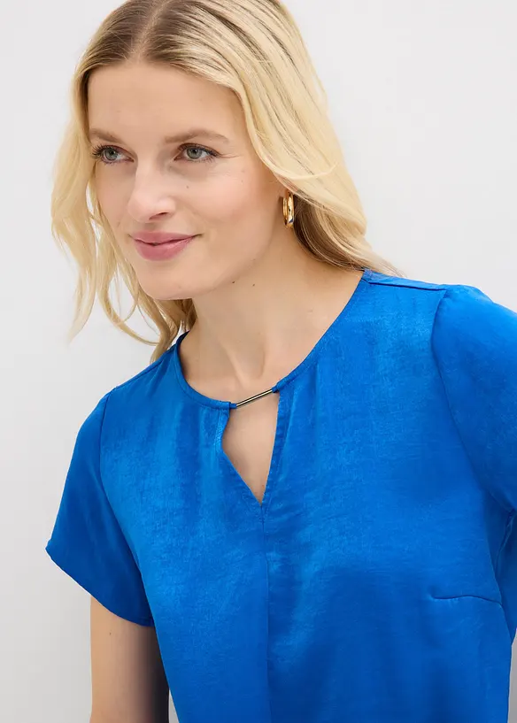 Tunique en satin fin, bonprix