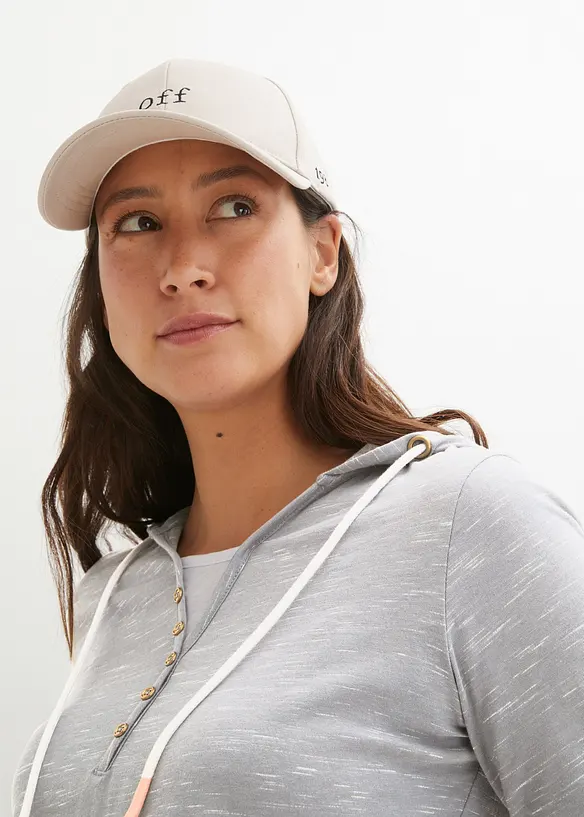 T-shirt &agrave; capuche, bonprix