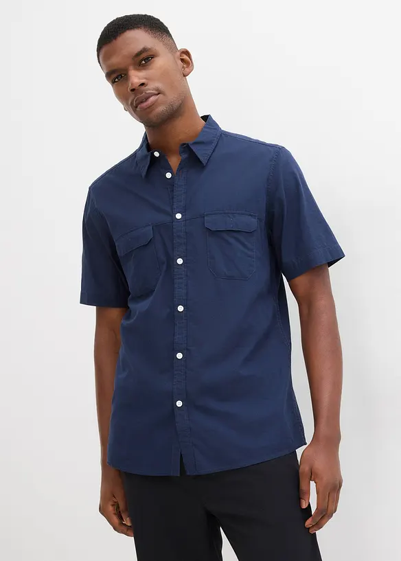 Chemise manches courtes 100% coton, bonprix