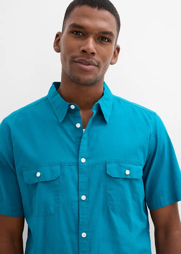 Chemise manches courtes 100% coton, bonprix