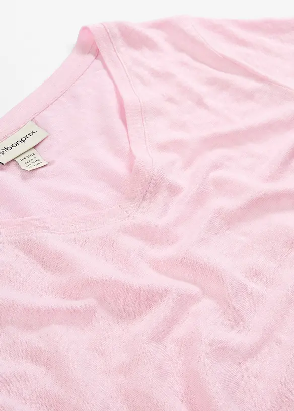 T-shirt 100% lin, bonprix