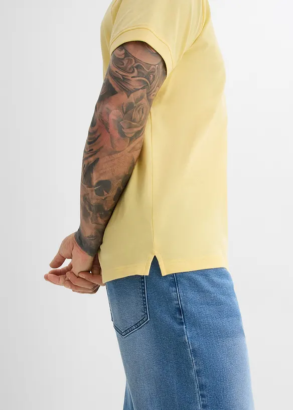 Polo en maille piqu&eacute;e 100% coton, bonprix