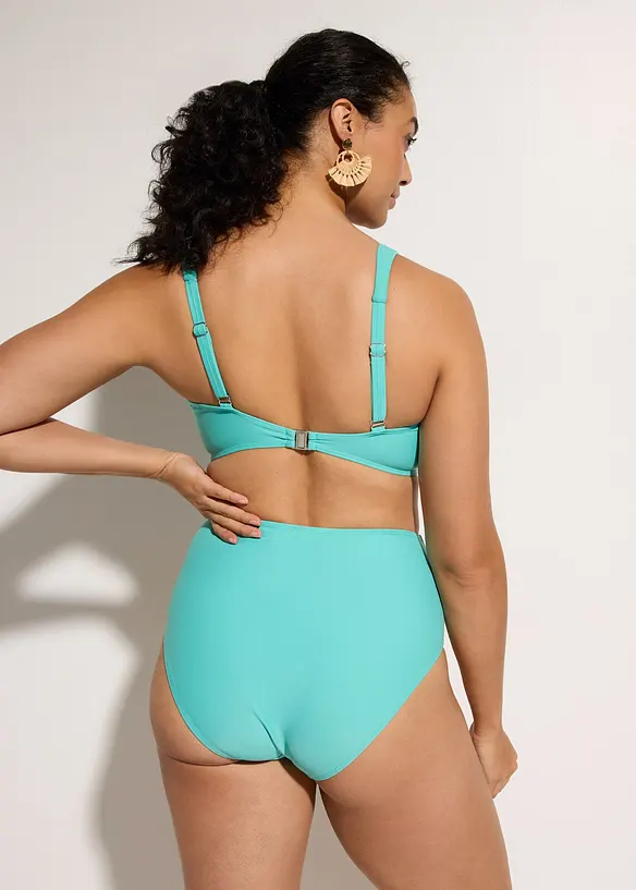 Bikini sculptant (ens. 2 pces) maintien l&eacute;ger, style crois&eacute;, bonprix