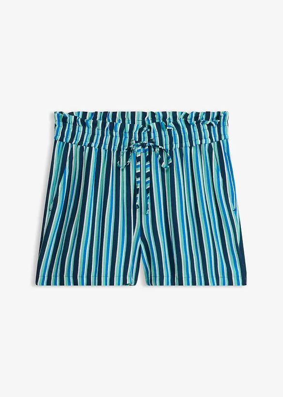 Short de plage, effet froiss&eacute;, bonprix