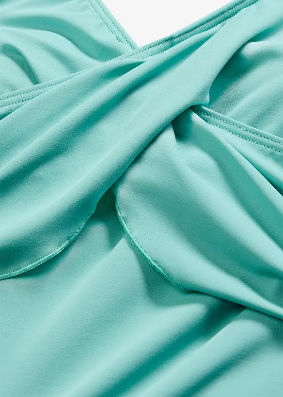 Maillot 1 pi&egrave;ce style crois&eacute;, bonprix