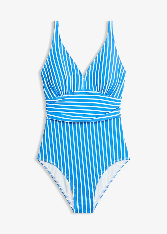 Maillot 1 pi&egrave;ce &agrave; fronces, bonprix